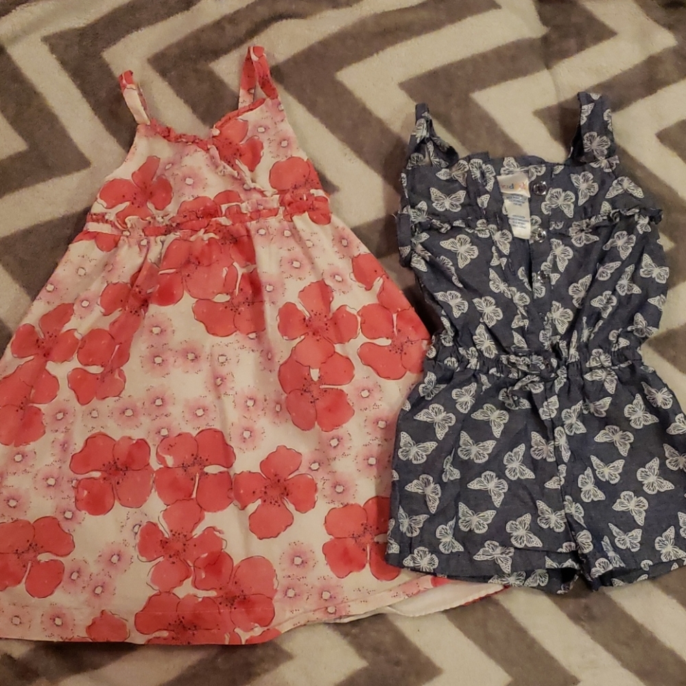 Bundle Sale of 2 Girls Dress & Jumper Sz 3T
